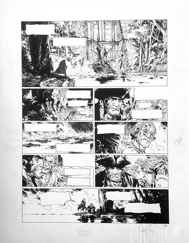 Mathieu Lauffray, Mathieu Laufray - Long John Silver - Comic Strip Mathieu Lauffray, Mathieu Laufray - Long John Silver - Comic Strip