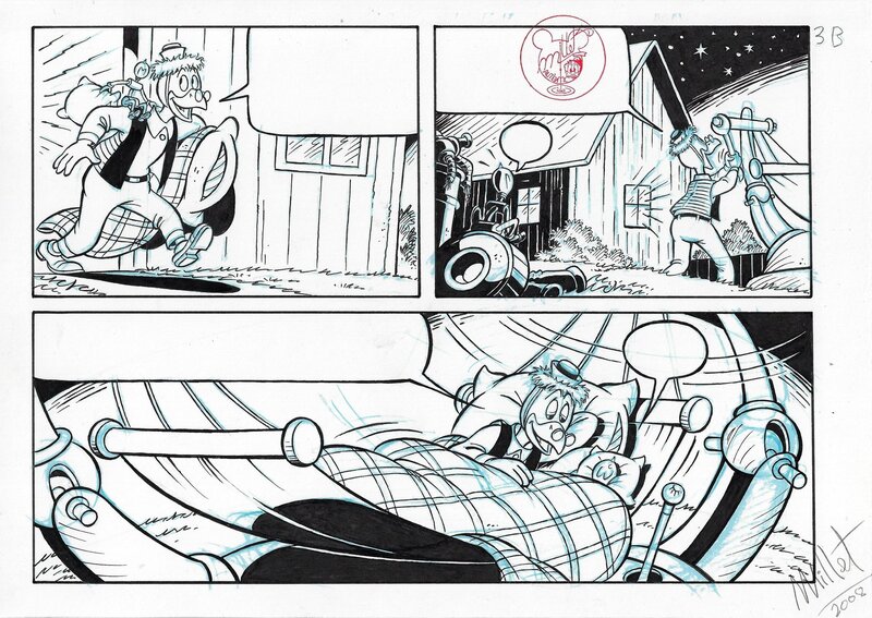 José Maria Millet Lopez, Per Hedman, Disturbing Neighbours - Planche originale