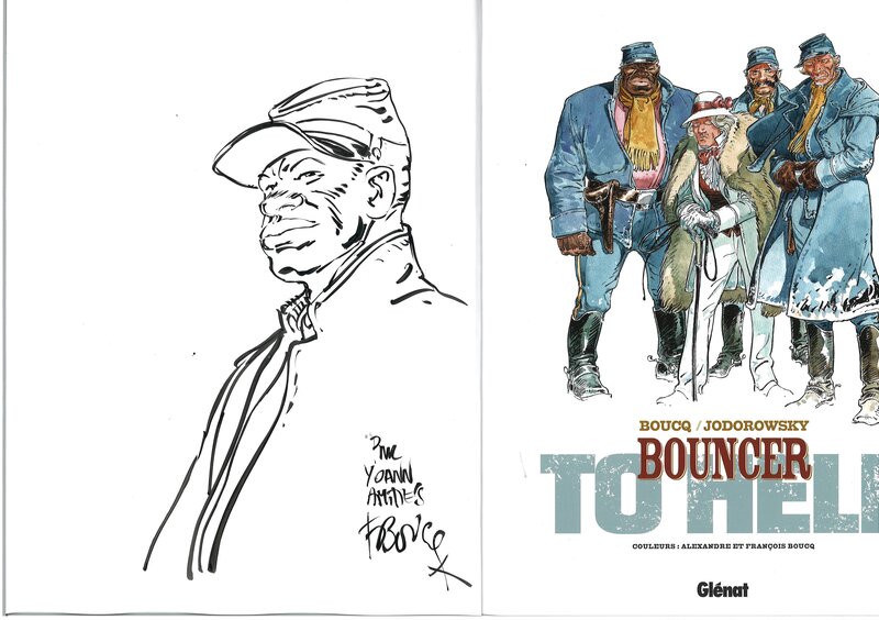 Bouncer - To Hell par François Boucq - Dédicace Bouncer - To Hell par François Boucq - Dédicace