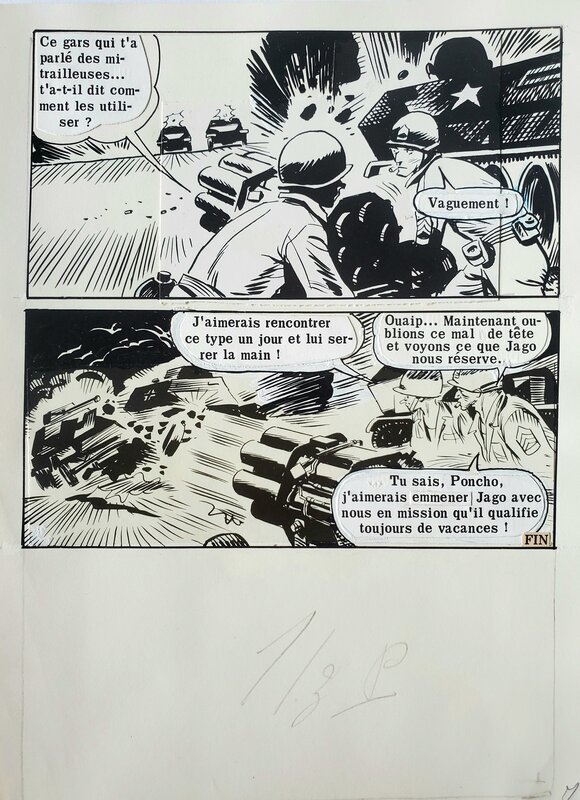D-C Thomson, Drôles DE VACANCES planche de montage n°3 - Œuvre originale