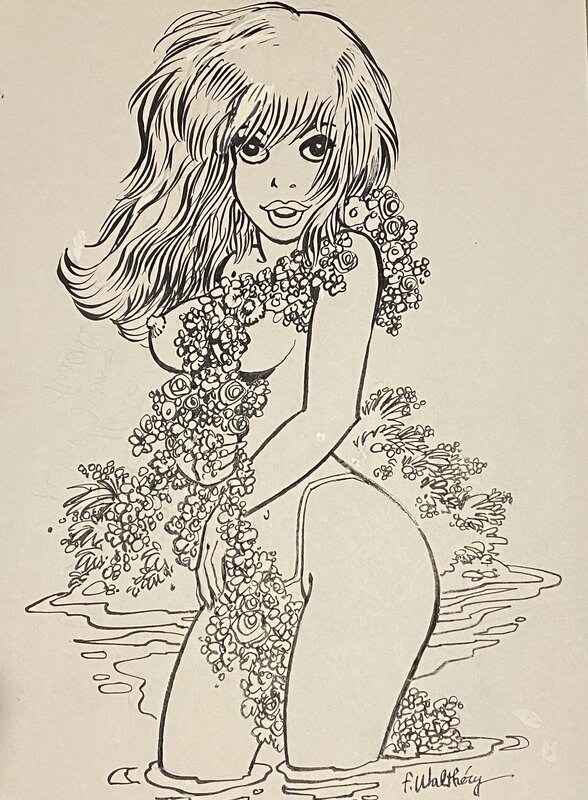 François Walthéry, illustration originale, Natacha, Portfolio 