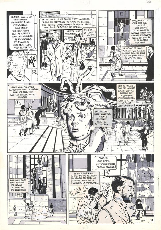For sale - Chantal Montellier, Julie Bristol - La fosse aux serpents - Comic Strip For sale - Chantal Montellier, Julie Bristol - La fosse aux serpents - Comic Strip