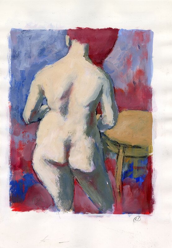 For sale - Pascal Rabaté, Ibicus – illustration 04 - Original Illustration