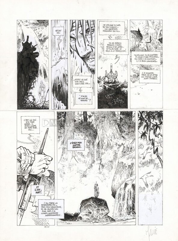 Vincent Mallié, Régis Loisel, Avant la Quête de l'Oiseau du Temps - Tome 3 - Malliè - La voie du Rige - Comic Strip