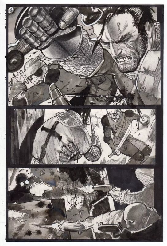 Simon Bisley, Planche originale Tower Chronicles: Fellquest issue 6 - Comic Strip