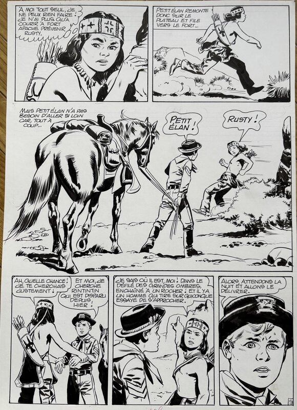 Rintintin & Rusty by Carlo Marcello - Comic Strip