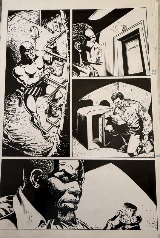 Stairs par César Spadari - Planche originale