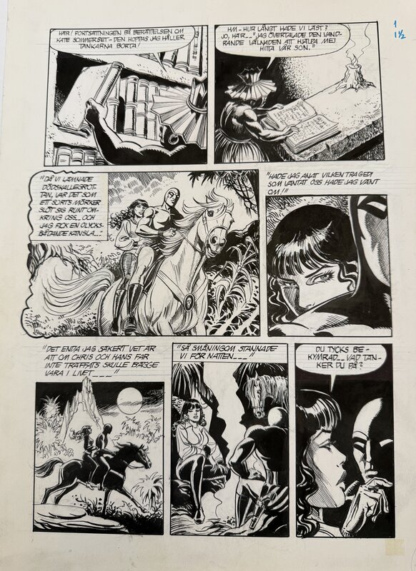 César Spadari, The Phantom and Kate - Comic Strip