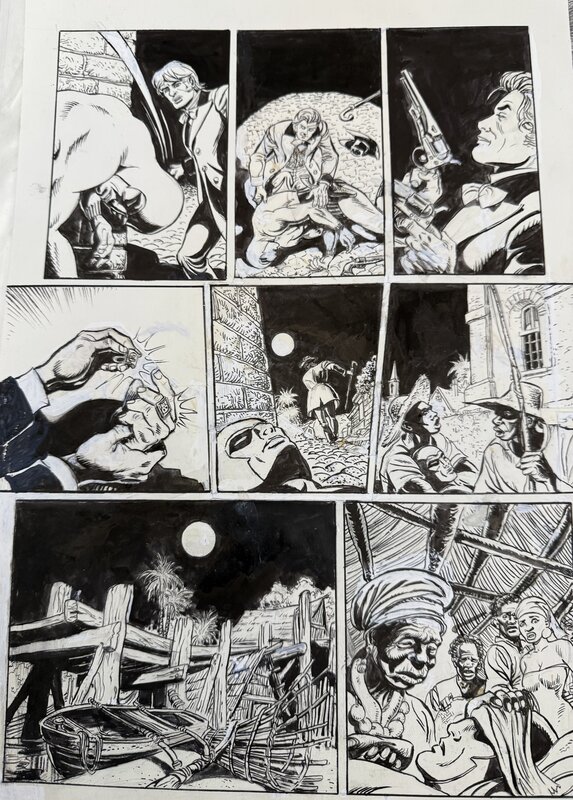 César Spadari, The Phantom and the lost ring - Comic Strip