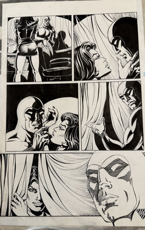 César Spadari, The Phantom and The courtain - Comic Strip