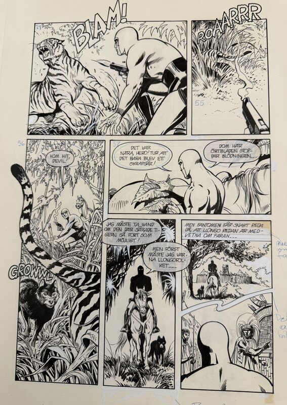 The Phantom Grrrr by César Spadari - Comic Strip