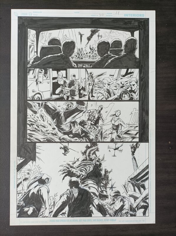 En vente - Checkmate / manuel garcia - Planche originale En vente - Checkmate / manuel garcia - Planche originale