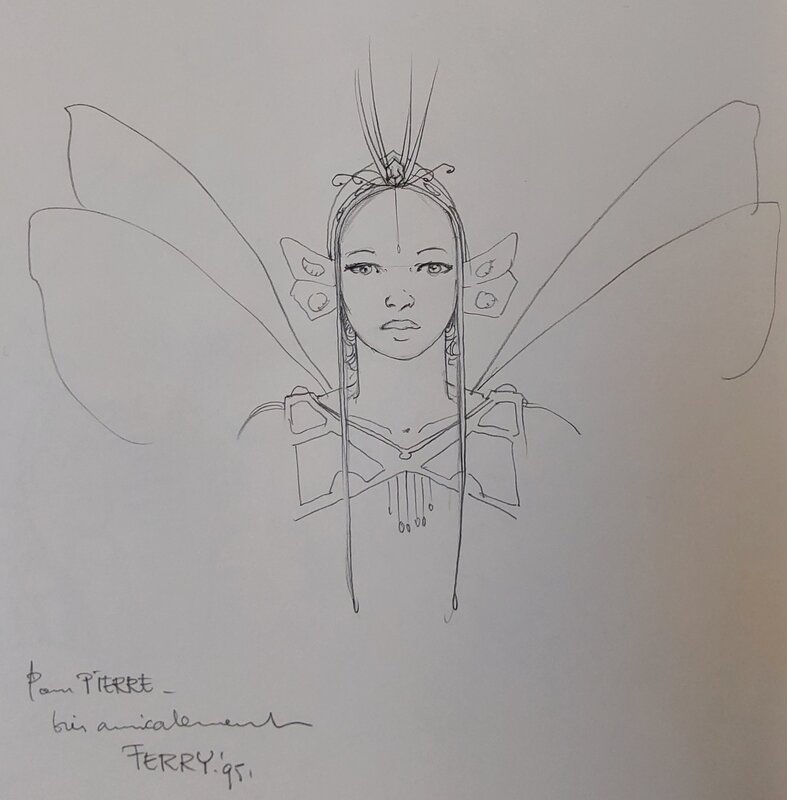 Ferry, Ian Kalédine : La fée Péri - Sketch Ferry, Ian Kalédine : La fée Péri - Sketch