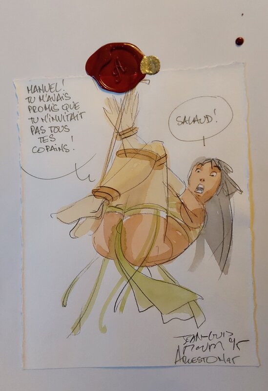 Jean-Louis Mourier, Scotch Arleston, Les feux d’Askell : Corail Sanglant - Sketch Jean-Louis Mourier, Scotch Arleston, Les feux d’Askell : Corail Sanglant - Sketch