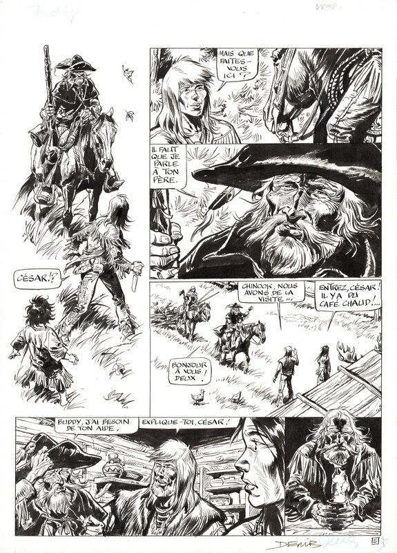 For sale - Derib, Buddy Longway [Le Secret] t. 5 - Comic Strip