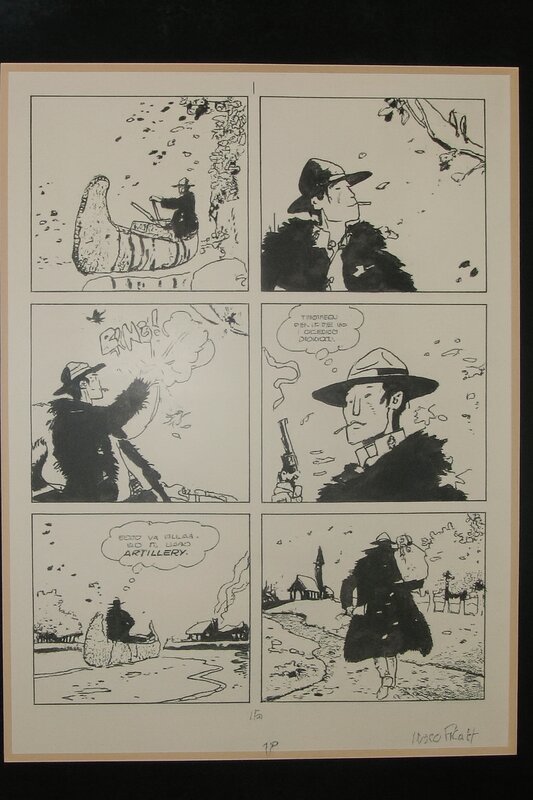 Hugo Pratt - Jesuit Joe - Comic Strip Hugo Pratt - Jesuit Joe - Comic Strip
