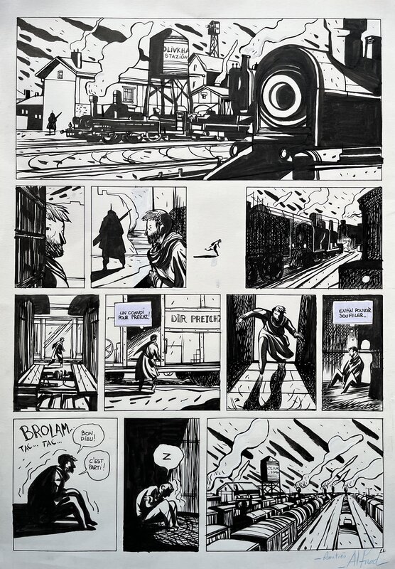 Alfred, Le désespoir du singe - Comic Strip Alfred, Le désespoir du singe - Comic Strip