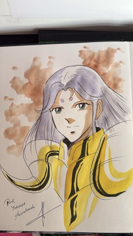 Jérôme Alquié, Saint seiya time odyssey - Dédicace Jérôme Alquié, Saint seiya time odyssey - Dédicace