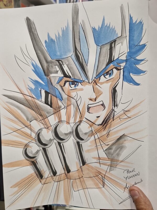 Jérôme Alquié, Saint seiya time odyssey - Sketch