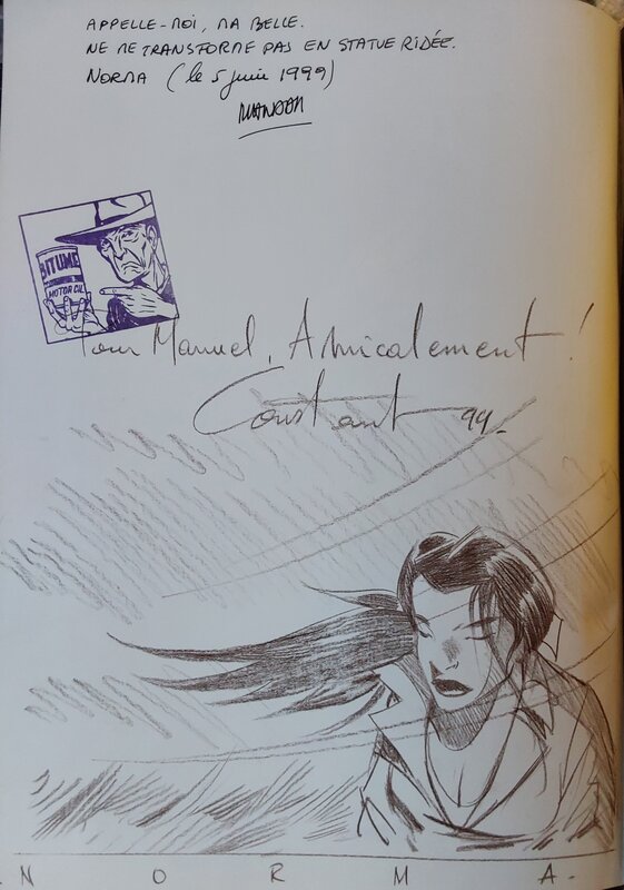 Michel Constant, Vandam, Bitume : Norma’s day - Sketch