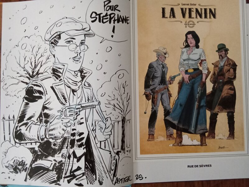 Dedicace la venin Laurent Astier - Dédicace Dedicace la venin Laurent Astier - Dédicace