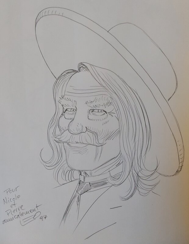 Trent : Wild Bill par Leo - Dédicace