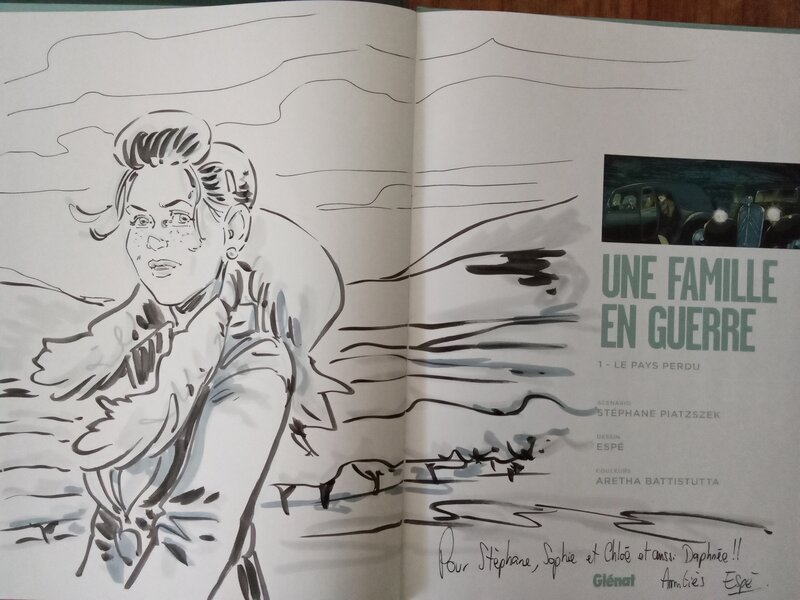 Une famille en guerre Espé - Dédicace Une famille en guerre Espé - Dédicace