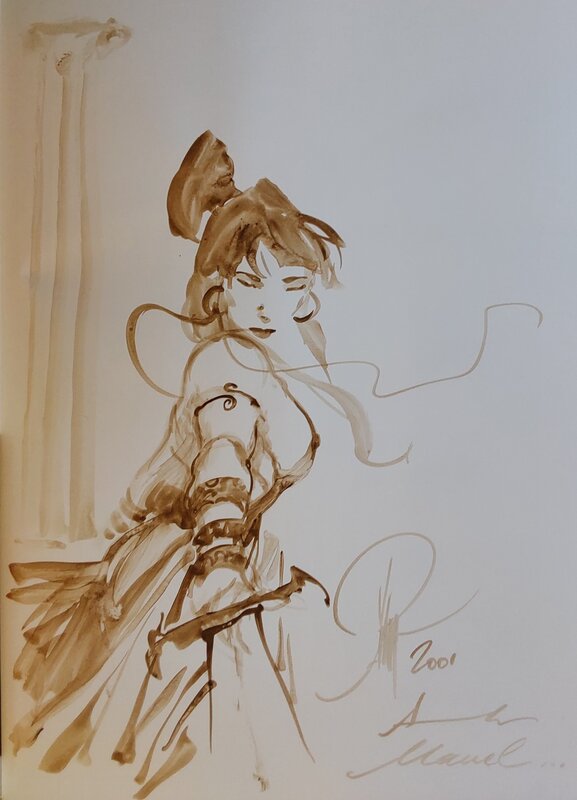 Alberto Varanda, La geste des chevaliers dragons : Jaïna - Dédicace