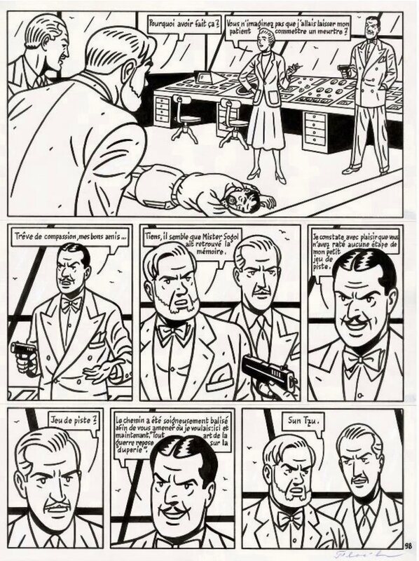 Blake et mortimer by Floc'h - Comic Strip