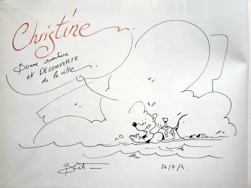 Bruno Bertin, RENNES    LE TEMPS D'UNE HISTOIRE - Sketch