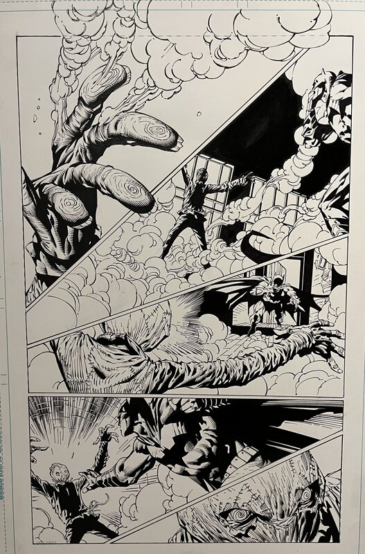 David Finch, Batman : Le Chevalier Noir - Planche originale