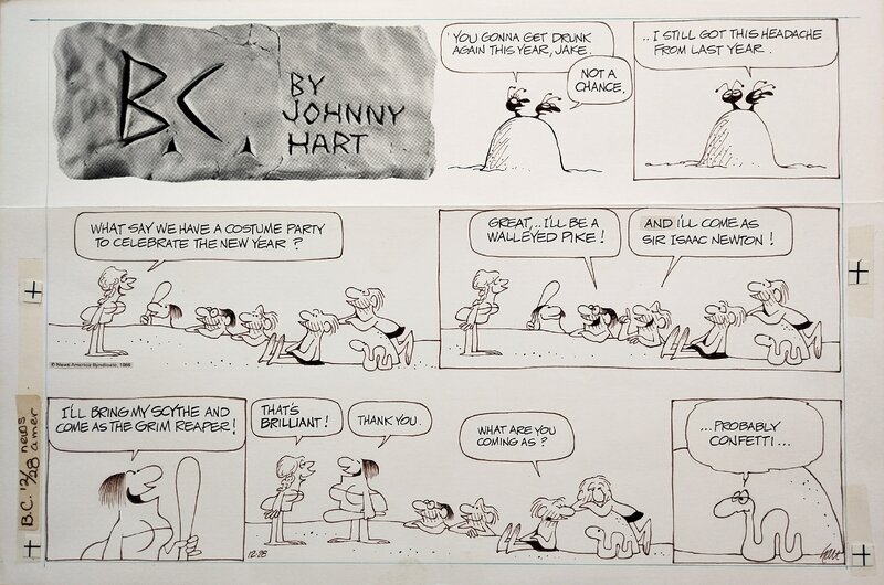 B.C. Sunday 1986 by Johnny Hart - Comic Strip