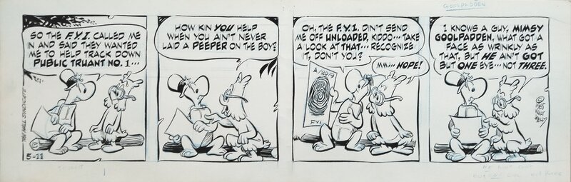 For sale - Pogo daily 1965 by Walt Kelly - Comic Strip