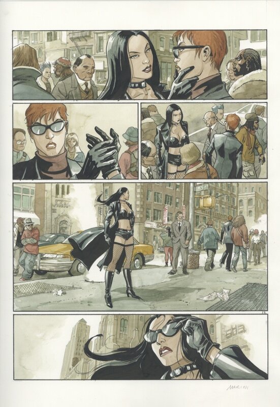 Rapaces T4 par Enrico Marini - Planche originale