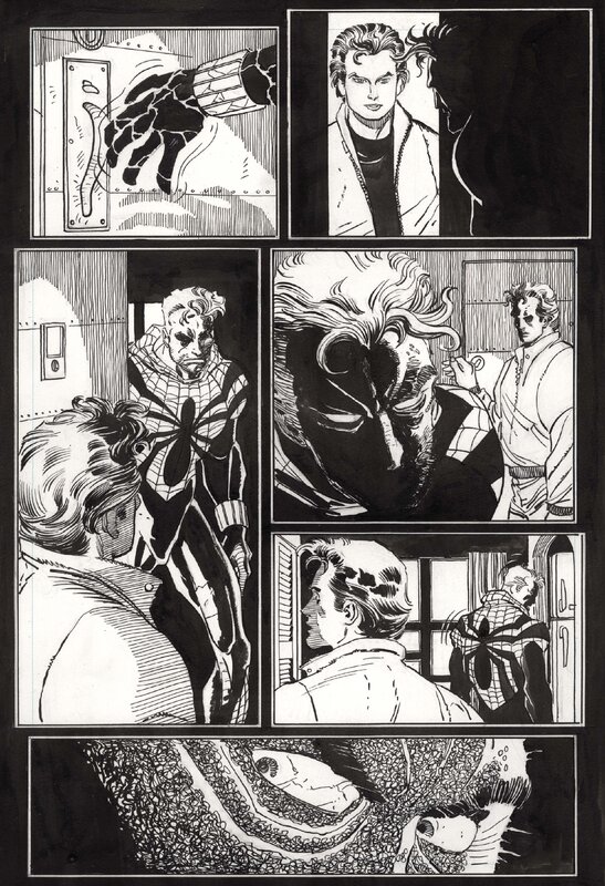 John Romita Jr., Al Williamson, Al Milgrom, Spider-Man #67, 1996 - Illustration originale