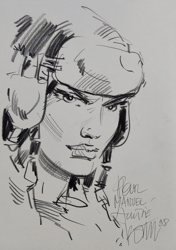 Grzegorz Rosinski, Thorgal : La forteresse de l’invisible - Sketch