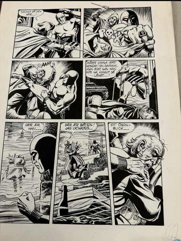 The Phantom par César Spadari - Planche originale