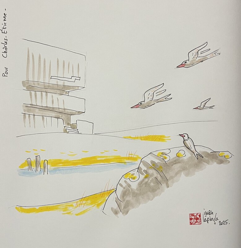 Submersion par Iwan Lépingle - Dédicace