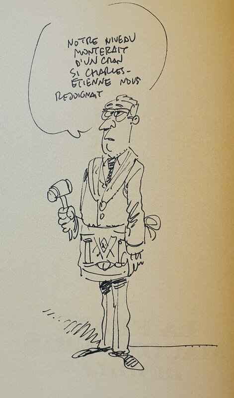 Philippe Bercovici, La franc-maçonnerie dévoilée - Sketch