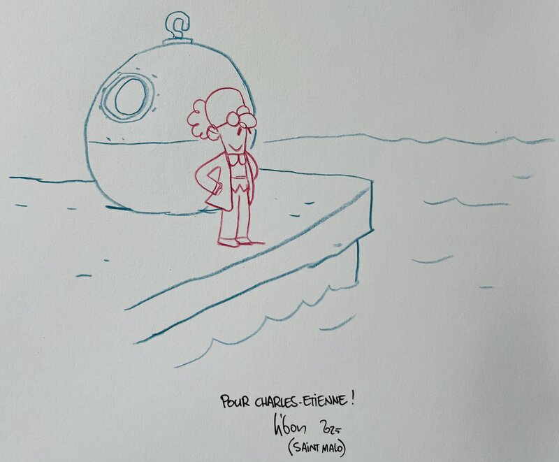 Libon, Un petit pas pour l’homme - Sketch Libon, Un petit pas pour l’homme - Sketch