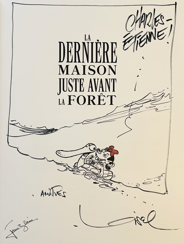 La dernière maison by Régis Loisel, Jean-Blaise Djian - Sketch La dernière maison by Régis Loisel, Jean-Blaise Djian - Sketch