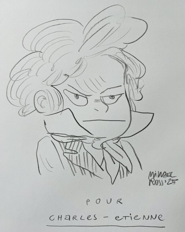 Ludwig et Beethoven by Mikaël Ross - Sketch