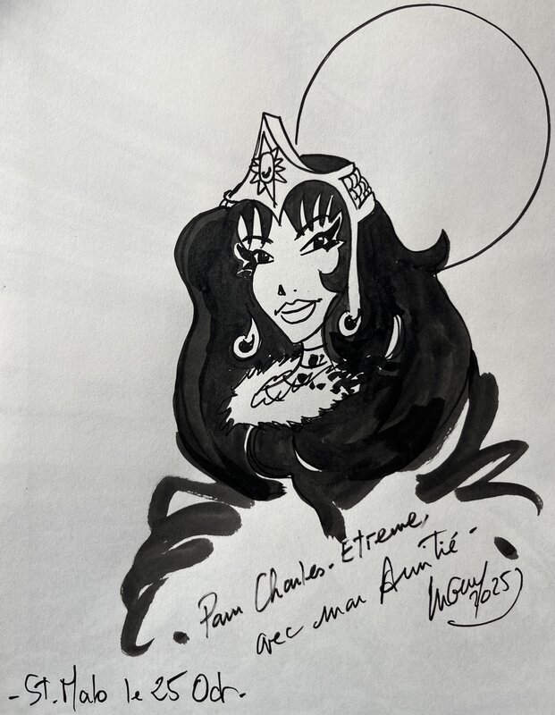 Balkis by Philippe Luguy - Sketch Balkis by Philippe Luguy - Sketch