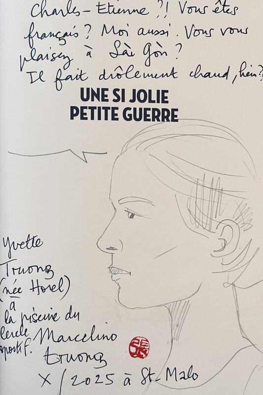 Marcelino Truong, Une si jolie petite guerre - Sketch