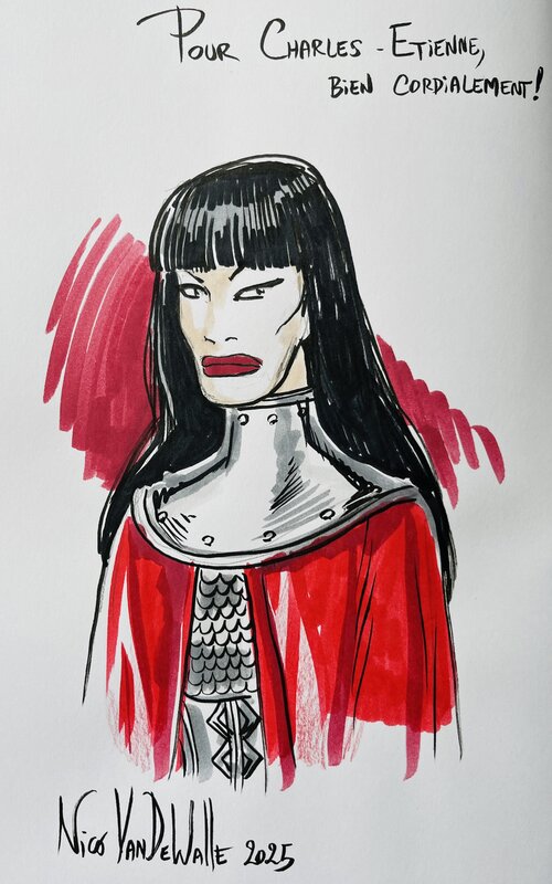 Baronne Ulcéra par Nicolas Van de Walle - Dédicace Baronne Ulcéra par Nicolas Van de Walle - Dédicace