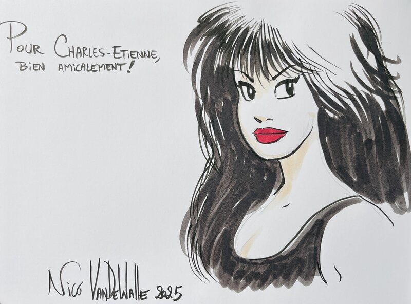 Sophia Stromboli by Nicolas Van de Walle - Sketch