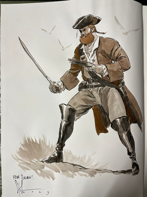 Barbe Rouge Tome 5 - Dédicace Carloni - Dédicace Barbe Rouge Tome 5 - Dédicace Carloni - Dédicace