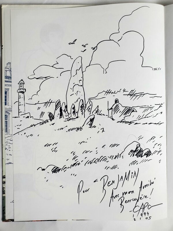 Bernard Capo, LOÏC FRANCOEUR    T6 LA NUIT DE SAINT-AVEL - Dédicace Bernard Capo, LOÏC FRANCOEUR    T6 LA NUIT DE SAINT-AVEL - Dédicace