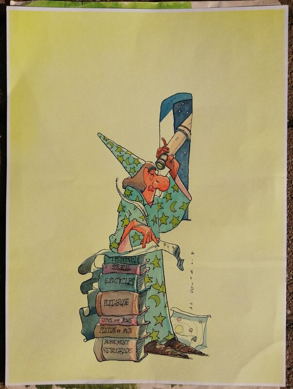 L'astrologue by Al Coutelis - Comic Strip L'astrologue by Al Coutelis - Comic Strip