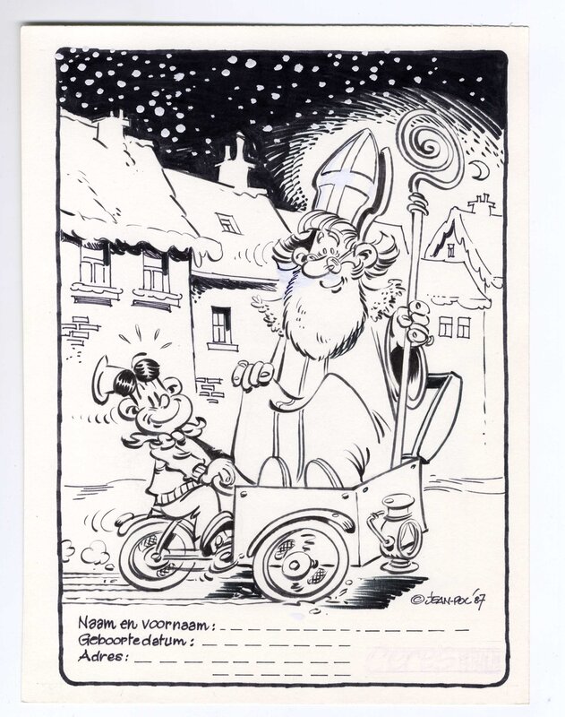 Jean-Pol, Kramikske - Briochon - Illustration originale